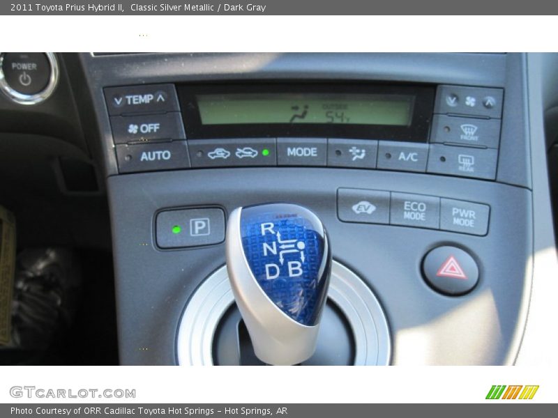 Classic Silver Metallic / Dark Gray 2011 Toyota Prius Hybrid II