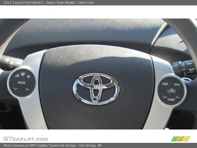 Classic Silver Metallic / Dark Gray 2011 Toyota Prius Hybrid II