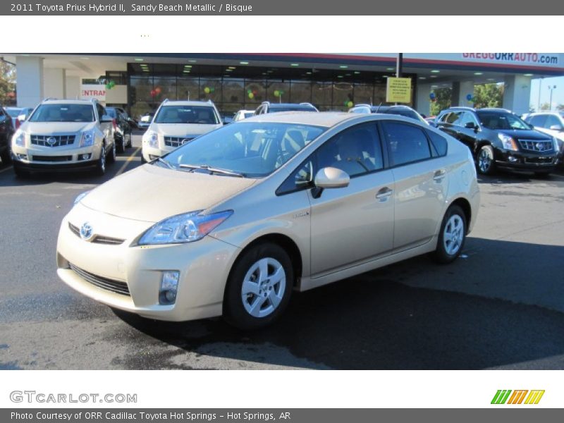 Sandy Beach Metallic / Bisque 2011 Toyota Prius Hybrid II
