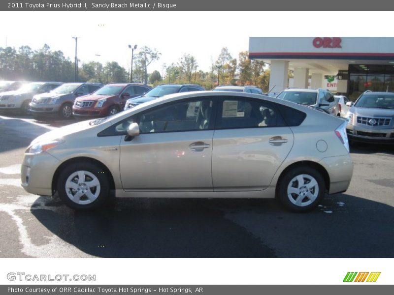 Sandy Beach Metallic / Bisque 2011 Toyota Prius Hybrid II