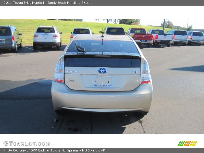 Sandy Beach Metallic / Bisque 2011 Toyota Prius Hybrid II