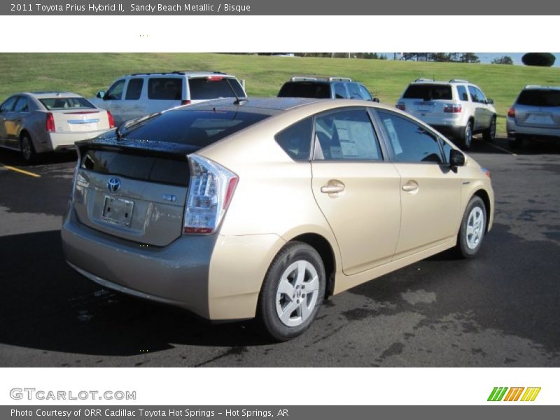 Sandy Beach Metallic / Bisque 2011 Toyota Prius Hybrid II