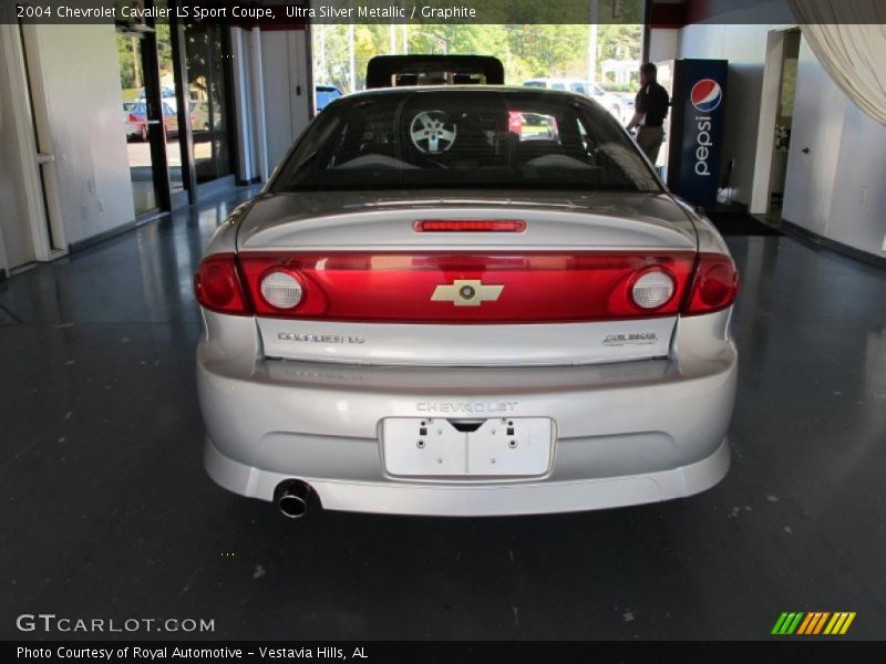 Ultra Silver Metallic / Graphite 2004 Chevrolet Cavalier LS Sport Coupe