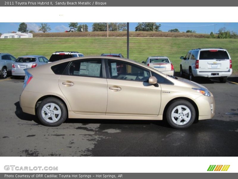 Sandy Beach Metallic / Bisque 2011 Toyota Prius Hybrid II