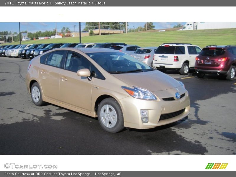 Sandy Beach Metallic / Bisque 2011 Toyota Prius Hybrid II