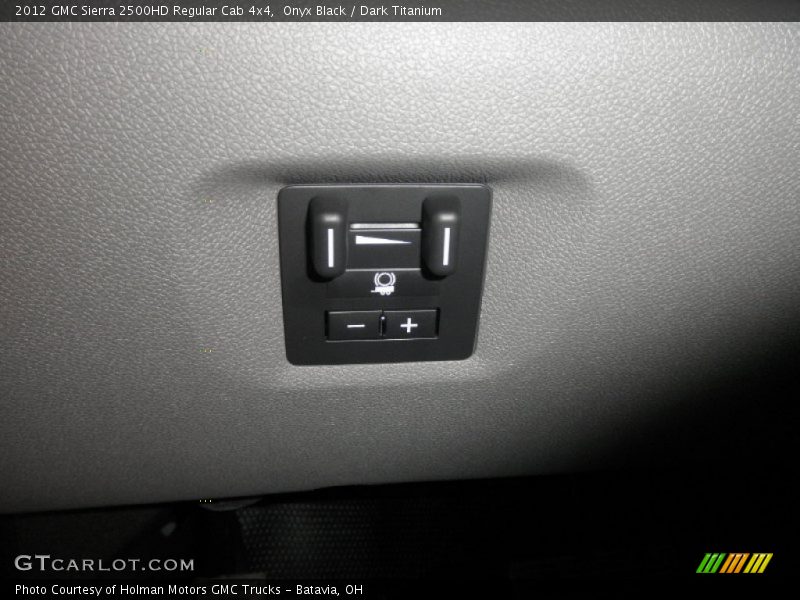 Onyx Black / Dark Titanium 2012 GMC Sierra 2500HD Regular Cab 4x4