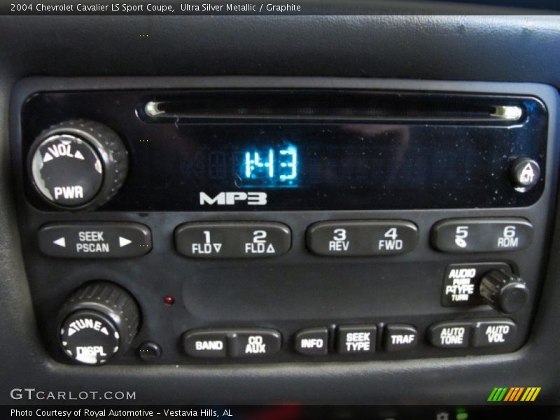 Audio System of 2004 Cavalier LS Sport Coupe
