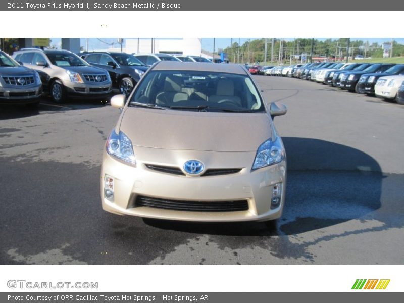 Sandy Beach Metallic / Bisque 2011 Toyota Prius Hybrid II