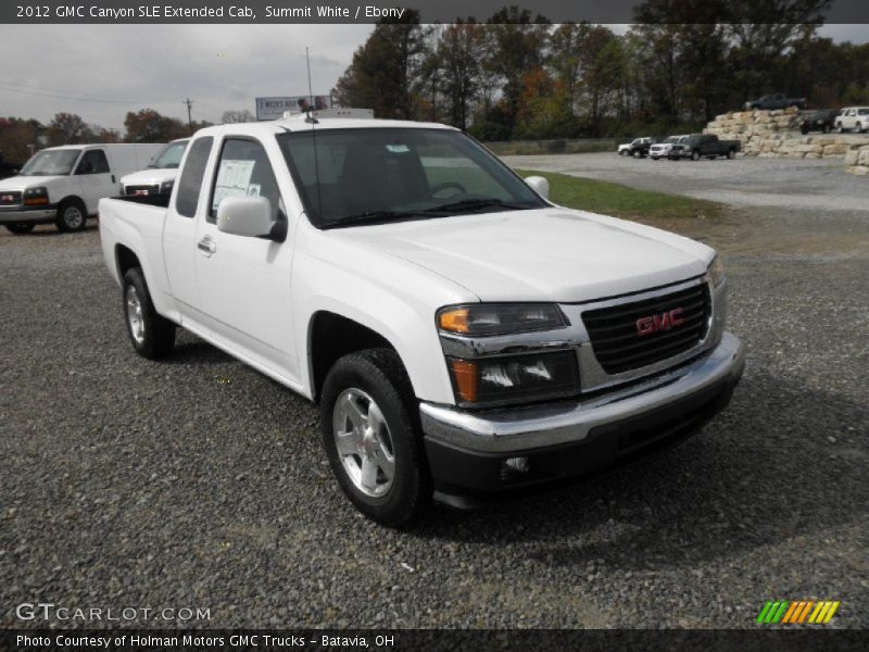 Front 3/4 View of 2012 Canyon SLE Extended Cab