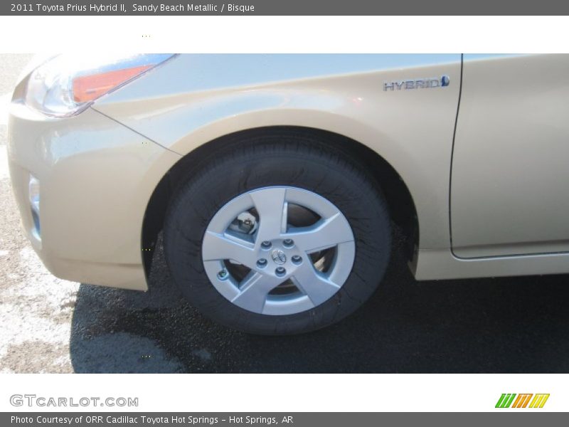 Sandy Beach Metallic / Bisque 2011 Toyota Prius Hybrid II