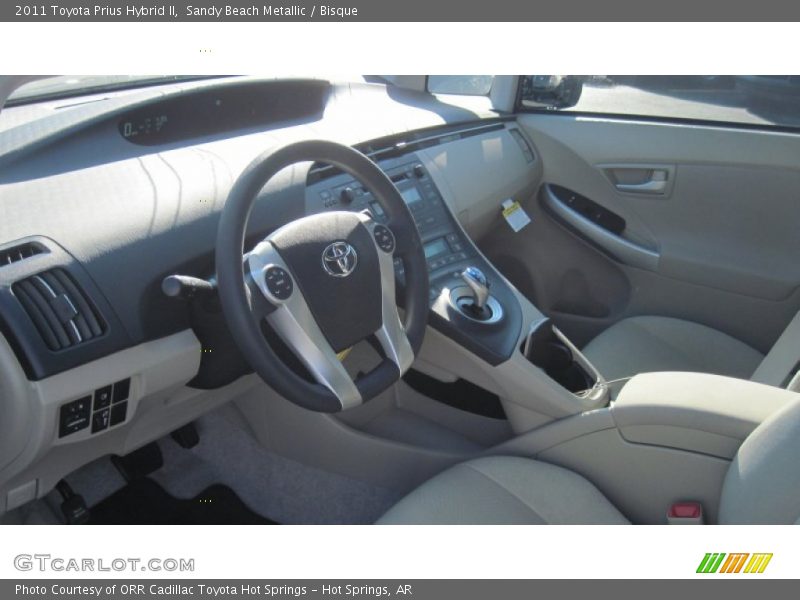 Sandy Beach Metallic / Bisque 2011 Toyota Prius Hybrid II