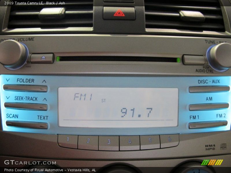 Black / Ash 2009 Toyota Camry LE