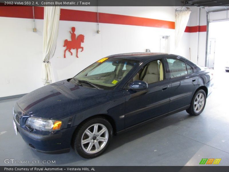 Cosmos Blue Metallic / Taupe 2002 Volvo S60 2.4