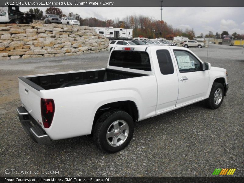  2012 Canyon SLE Extended Cab Summit White