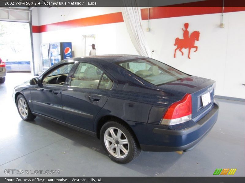 Cosmos Blue Metallic / Taupe 2002 Volvo S60 2.4