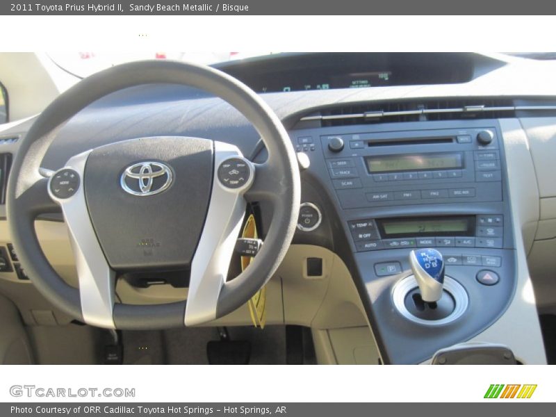 Sandy Beach Metallic / Bisque 2011 Toyota Prius Hybrid II