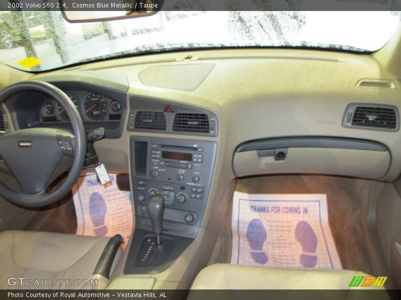 Cosmos Blue Metallic / Taupe 2002 Volvo S60 2.4