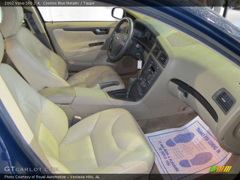 Cosmos Blue Metallic / Taupe 2002 Volvo S60 2.4