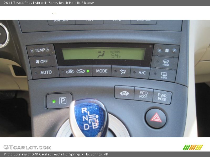 Sandy Beach Metallic / Bisque 2011 Toyota Prius Hybrid II