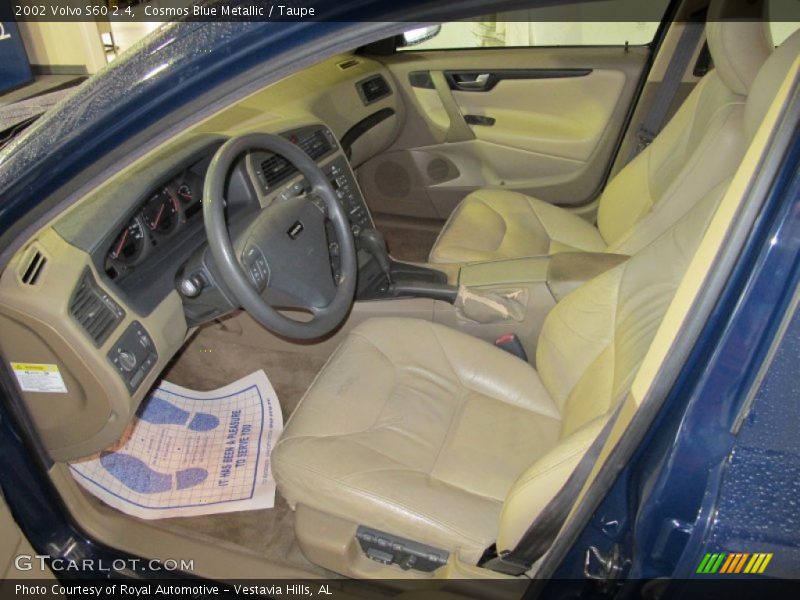 Cosmos Blue Metallic / Taupe 2002 Volvo S60 2.4