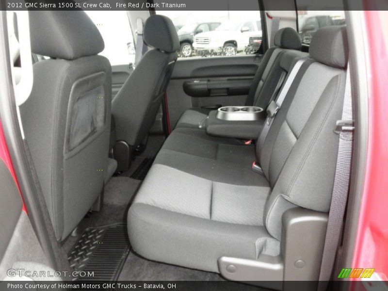  2012 Sierra 1500 SL Crew Cab Dark Titanium Interior