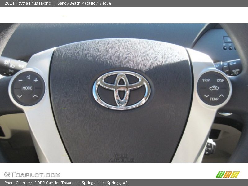 Sandy Beach Metallic / Bisque 2011 Toyota Prius Hybrid II
