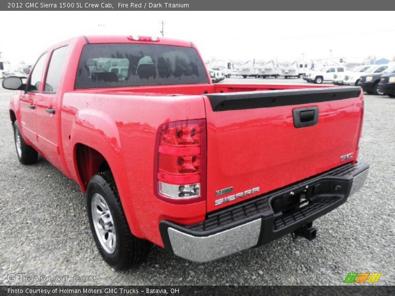  2012 Sierra 1500 SL Crew Cab Fire Red