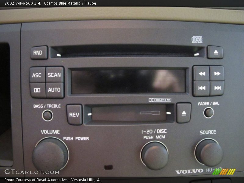 Cosmos Blue Metallic / Taupe 2002 Volvo S60 2.4