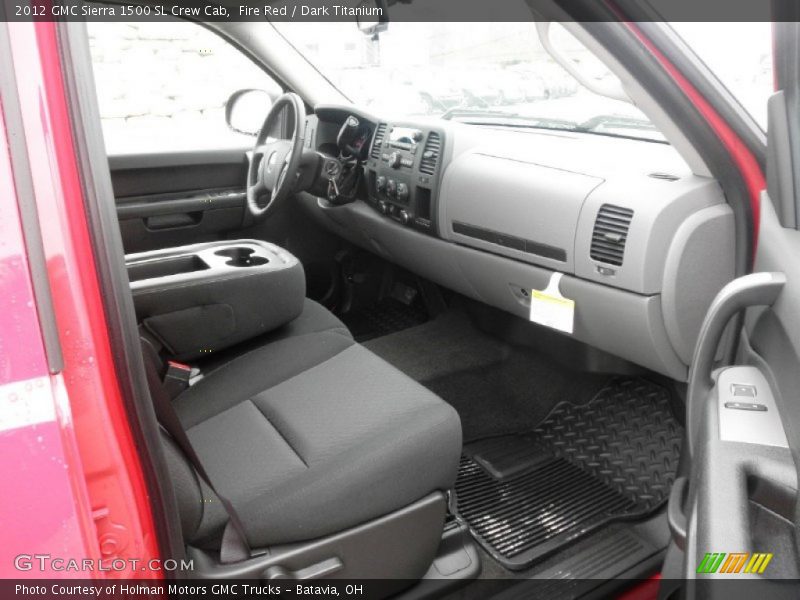 Fire Red / Dark Titanium 2012 GMC Sierra 1500 SL Crew Cab