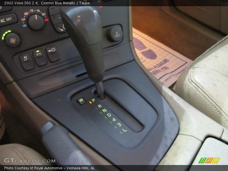 Cosmos Blue Metallic / Taupe 2002 Volvo S60 2.4