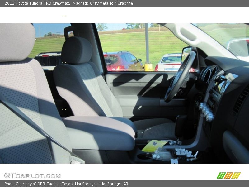 Magnetic Gray Metallic / Graphite 2012 Toyota Tundra TRD CrewMax