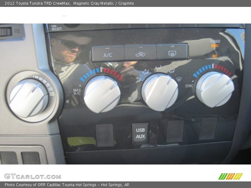 Magnetic Gray Metallic / Graphite 2012 Toyota Tundra TRD CrewMax