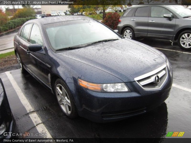 Abyss Blue Pearl / Parchment 2005 Acura TL 3.2