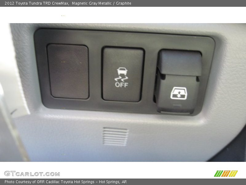 Magnetic Gray Metallic / Graphite 2012 Toyota Tundra TRD CrewMax
