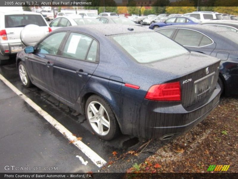 Abyss Blue Pearl / Parchment 2005 Acura TL 3.2