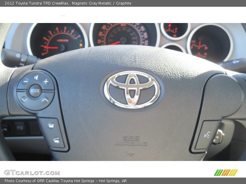 Magnetic Gray Metallic / Graphite 2012 Toyota Tundra TRD CrewMax