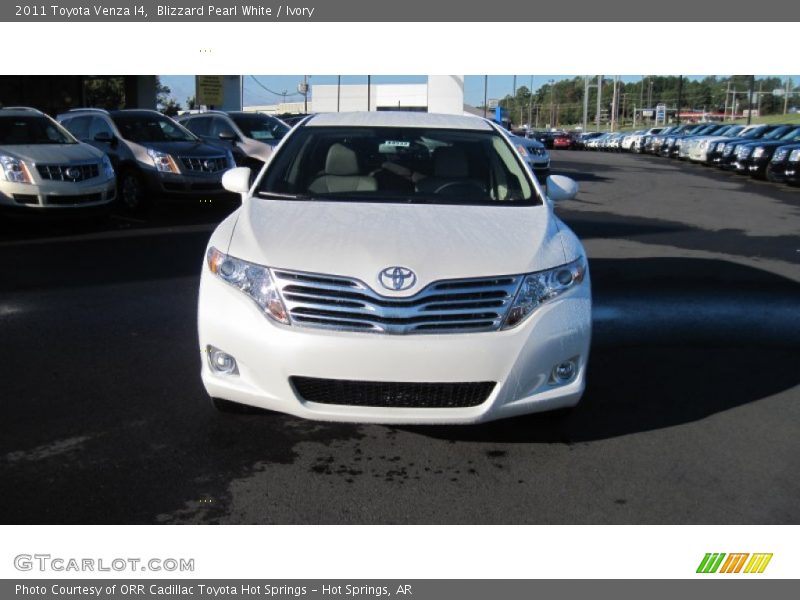 Blizzard Pearl White / Ivory 2011 Toyota Venza I4