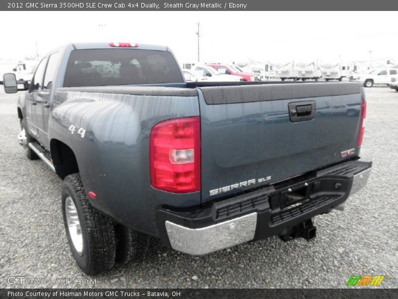  2012 Sierra 3500HD SLE Crew Cab 4x4 Dually Stealth Gray Metallic