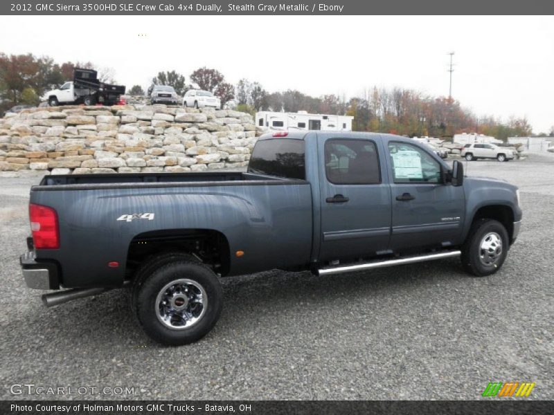  2012 Sierra 3500HD SLE Crew Cab 4x4 Dually Stealth Gray Metallic