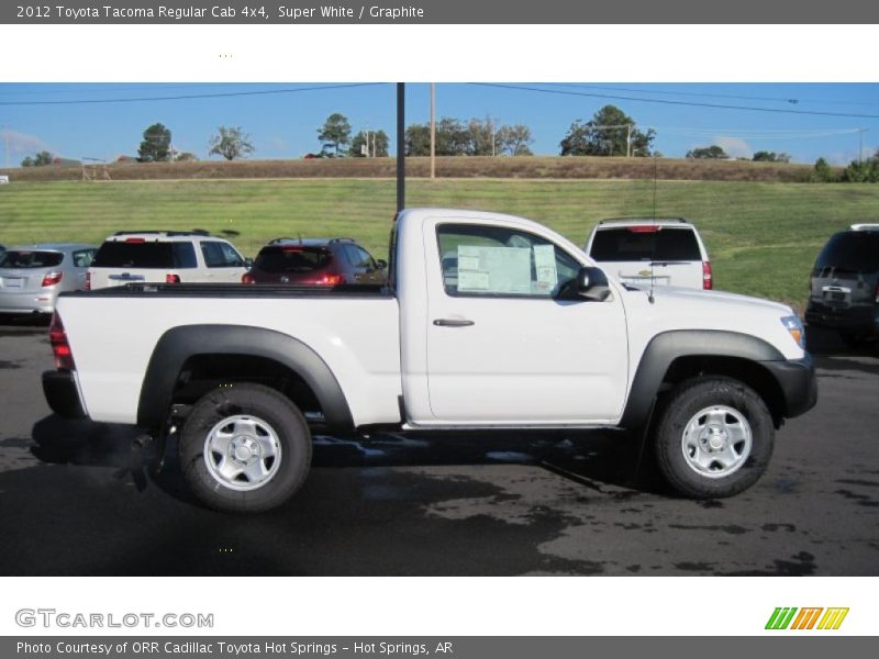  2012 Tacoma Regular Cab 4x4 Super White