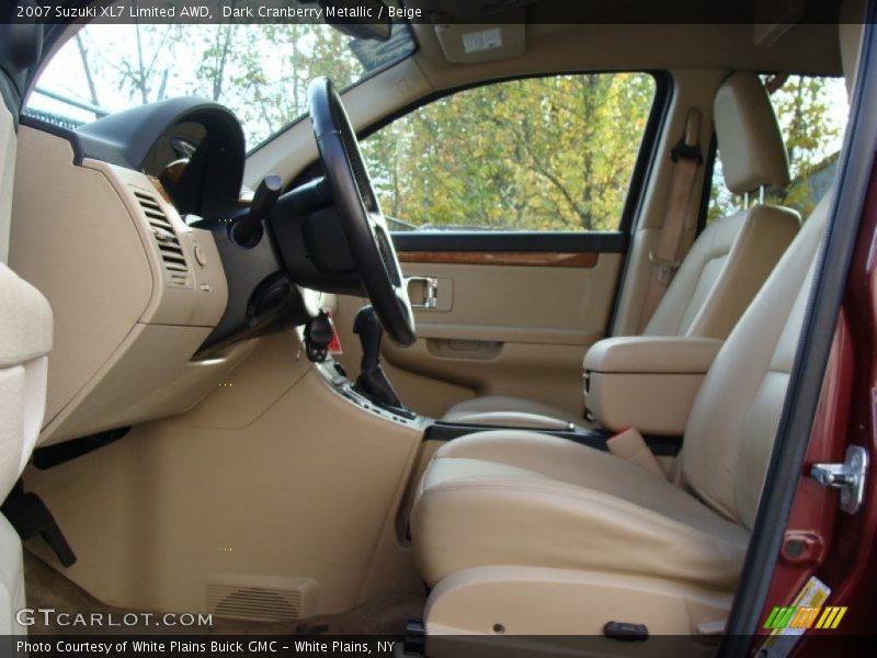 Dark Cranberry Metallic / Beige 2007 Suzuki XL7 Limited AWD