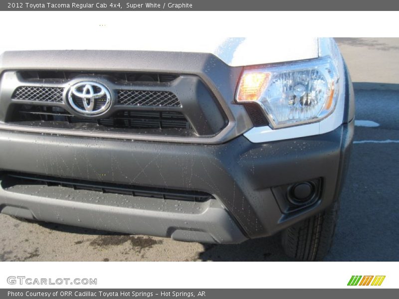 Super White / Graphite 2012 Toyota Tacoma Regular Cab 4x4
