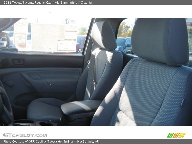 Super White / Graphite 2012 Toyota Tacoma Regular Cab 4x4