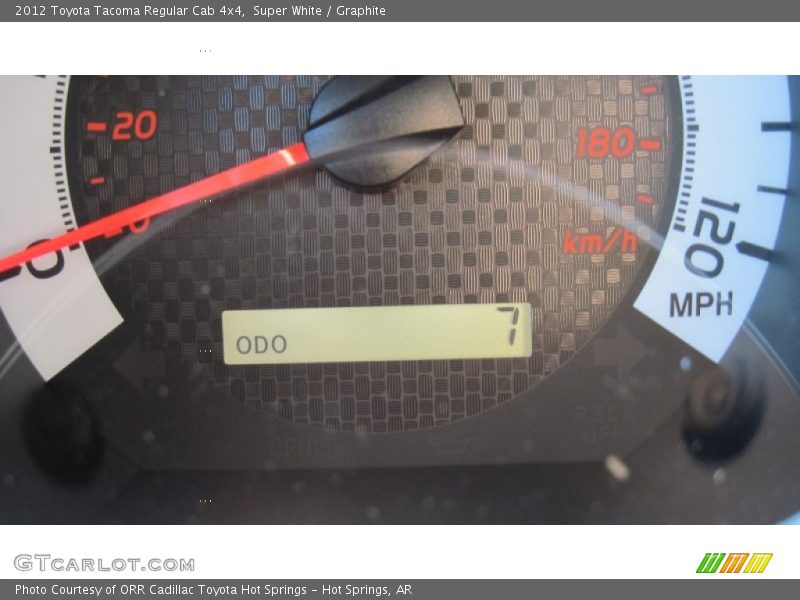 Super White / Graphite 2012 Toyota Tacoma Regular Cab 4x4