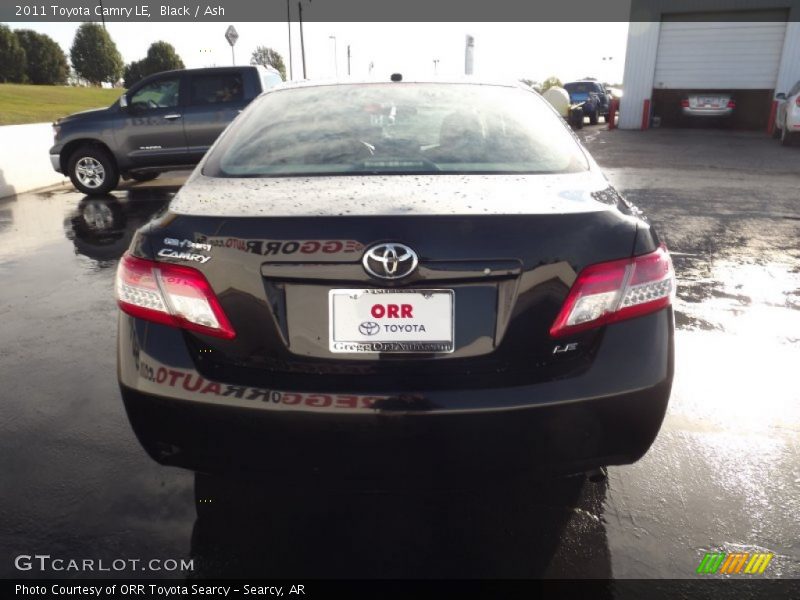 Black / Ash 2011 Toyota Camry LE