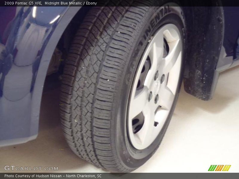 Midnight Blue Metallic / Ebony 2009 Pontiac G5 XFE