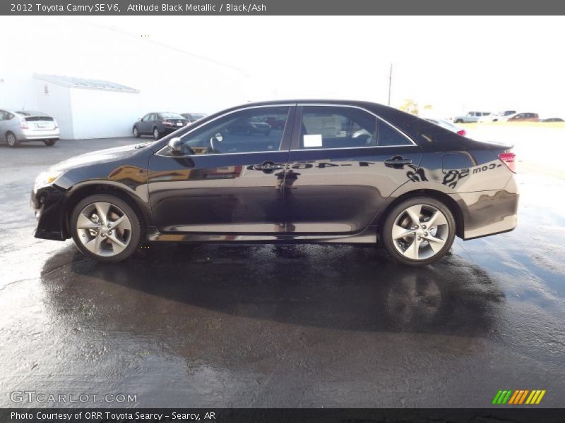 Attitude Black Metallic / Black/Ash 2012 Toyota Camry SE V6