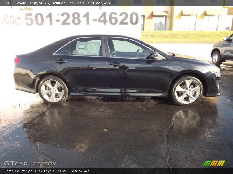 Attitude Black Metallic / Black/Ash 2012 Toyota Camry SE V6