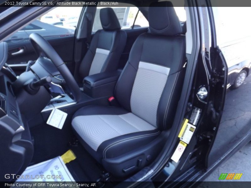  2012 Camry SE V6 Black/Ash Interior