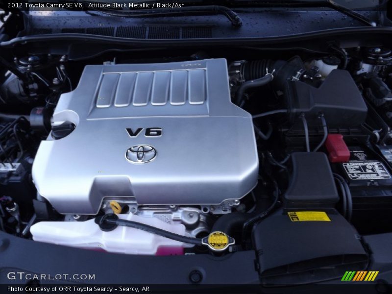Attitude Black Metallic / Black/Ash 2012 Toyota Camry SE V6